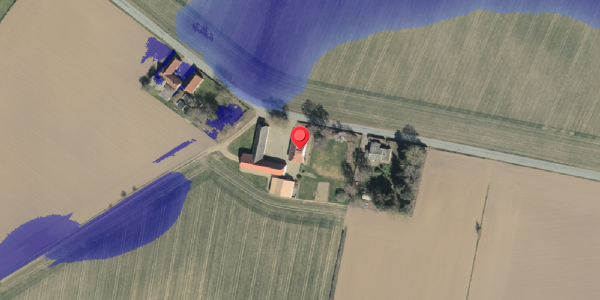 Ekstrem regn på Wedellsborgvej 20, 5592 Ejby