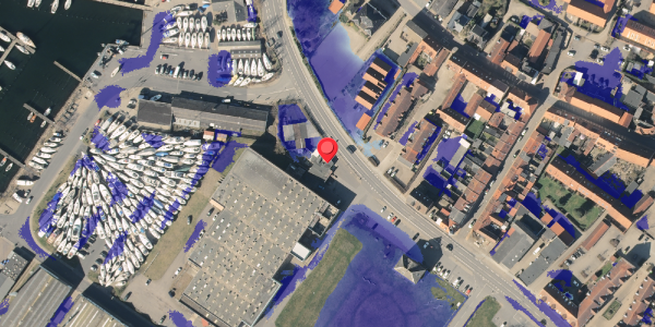 Ekstrem regn på Havnegade 13, 5600 Faaborg