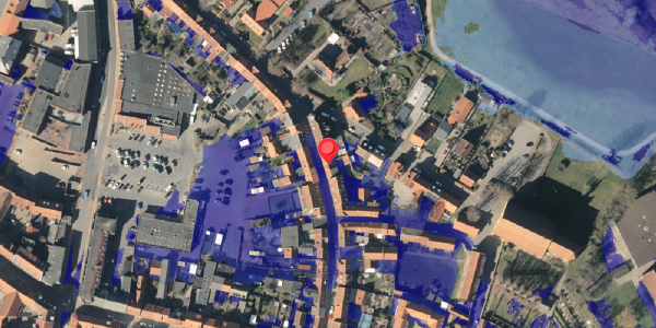 Ekstrem regn på Klostergade 24, 5600 Faaborg