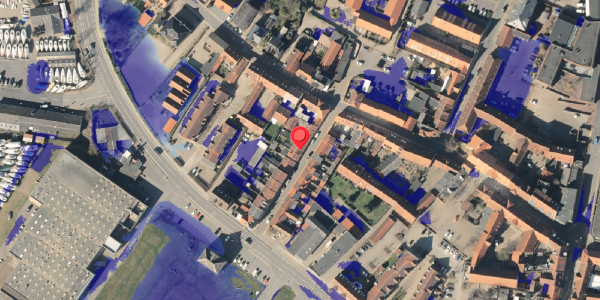 Ekstrem regn på Nygade 6, 5600 Faaborg