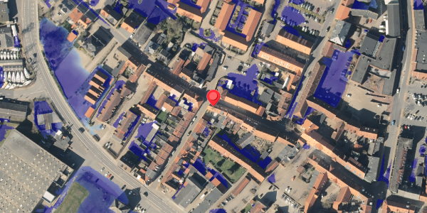 Ekstrem regn på Vestergade 21, 5600 Faaborg