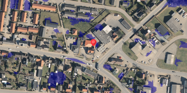 Ekstrem regn på Algade 2, 5683 Haarby