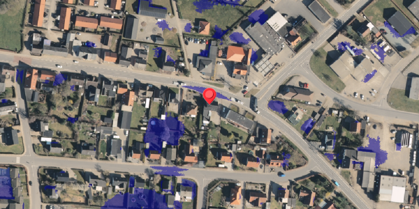 Ekstrem regn på Algade 3, 5683 Haarby