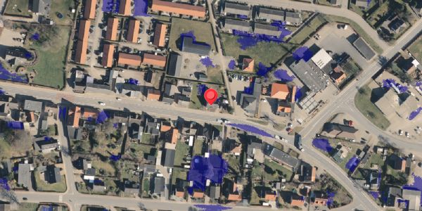 Ekstrem regn på Algade 8, 5683 Haarby