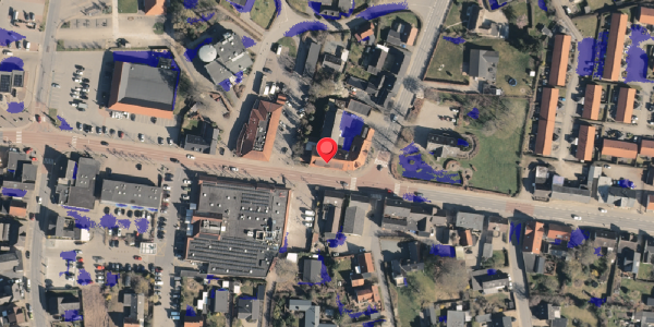 Ekstrem regn på Algade 24, 5683 Haarby