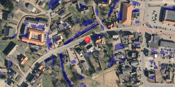 Ekstrem regn på Algade 67, 5683 Haarby