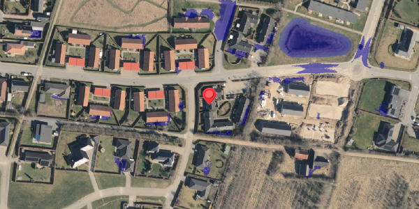 Ekstrem regn på Blommehaven 21, 5683 Haarby