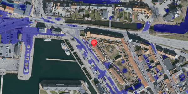 Ekstrem regn på Toldbodgade 1, 5800 Nyborg