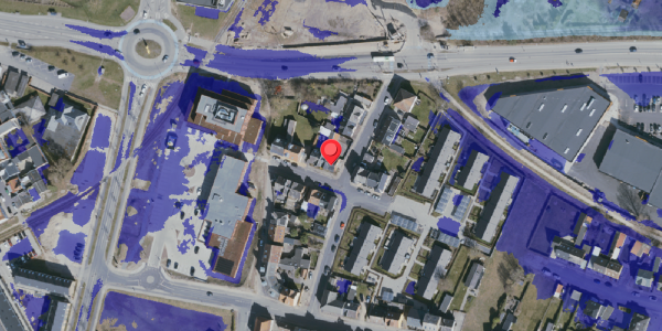Ekstrem regn på Ingolfsgade 13, 5800 Nyborg
