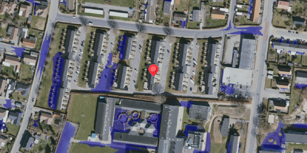 Ekstrem regn på Irisvej 14, 5800 Nyborg