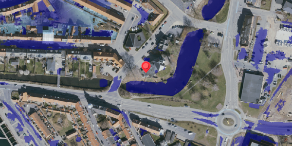 Ekstrem regn på Nybrogade 2A, . , 5800 Nyborg