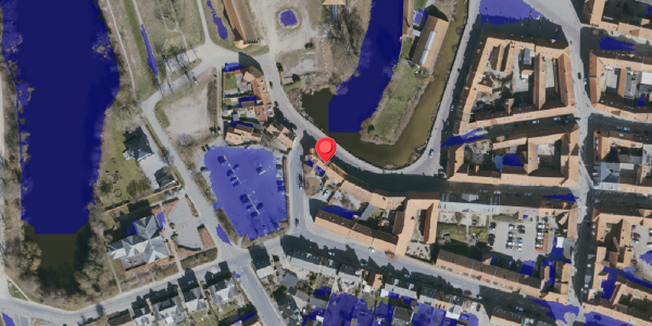 Ekstrem regn på Slotsgade 21, 5800 Nyborg