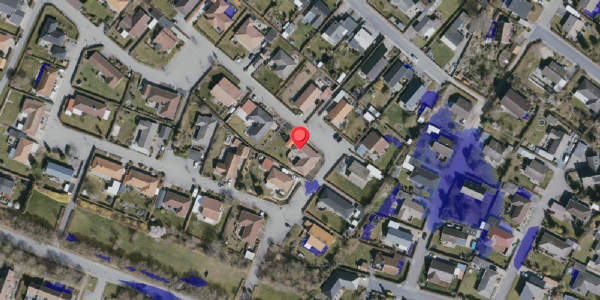 Ekstrem regn på Sofienbergparken 10, 5800 Nyborg