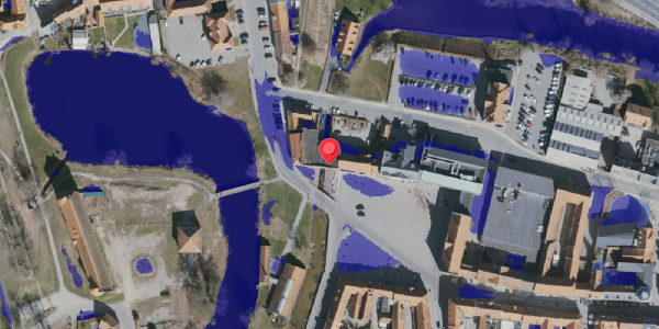 Ekstrem regn på Torvet 12, 5800 Nyborg