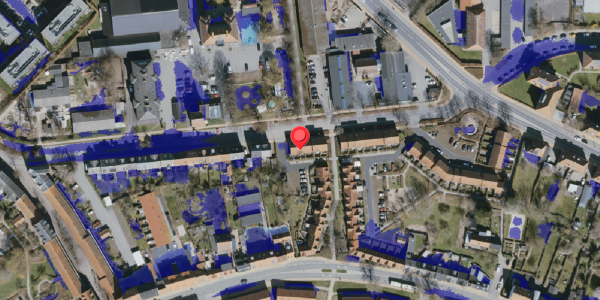Ekstrem regn på Danmarksgade 35, 5000 Odense C