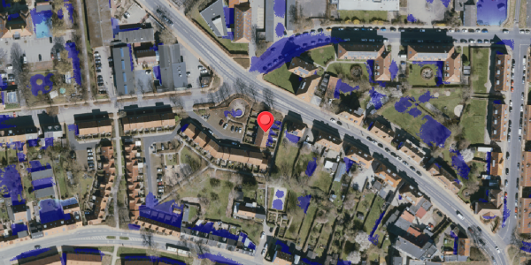 Ekstrem regn på Danmarksgade 139, 5000 Odense C