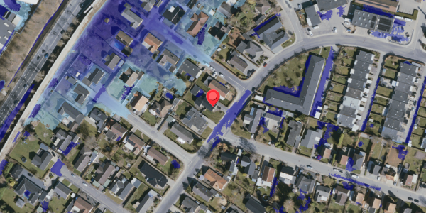 Ekstrem regn på Thujavej 71, . , 5250 Odense SV