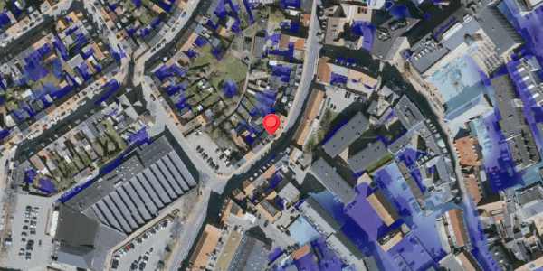Ekstrem regn på Vindegade 117, 5000 Odense C