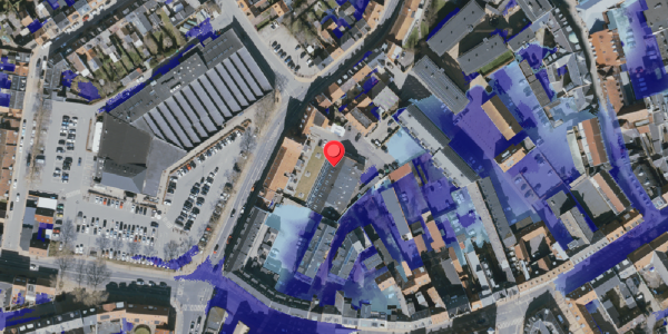 Ekstrem regn på Vindegade 126B, . 1, 5000 Odense C