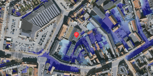 Ekstrem regn på Vindegade 126F, 5000 Odense C