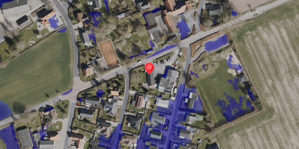 Ekstrem regn på Gestelevvej 56, 5750 Ringe