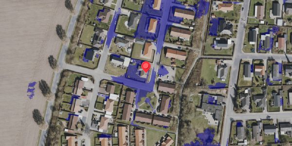 Ekstrem regn på Stenager 22, 5856 Ryslinge