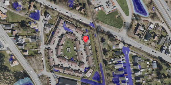 Ekstrem regn på Sofielund 66, 5700 Svendborg