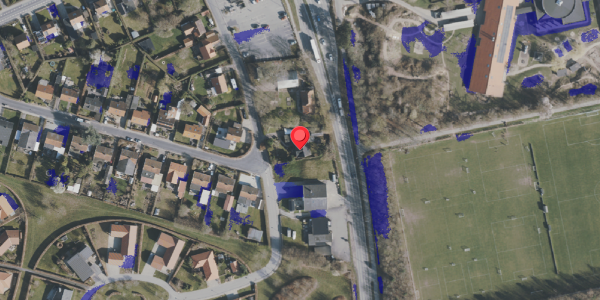 Ekstrem regn på Solvej 9, 5700 Svendborg