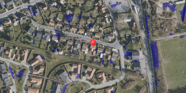 Ekstrem regn på Solvej 19, 5700 Svendborg