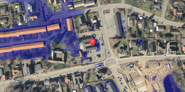 Ekstrem regn på Centret 4, 5462 Morud