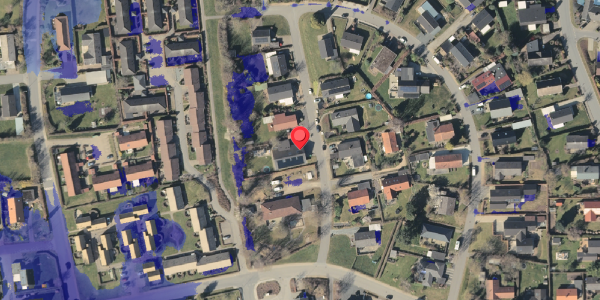 Ekstrem regn på Dalvej 8, 5462 Morud