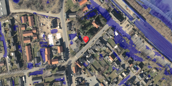 Ekstrem regn på Stationsvej 2, 5690 Tommerup