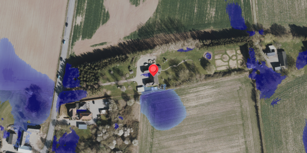 Ekstrem regn på Albanivej 79, 5792 Årslev