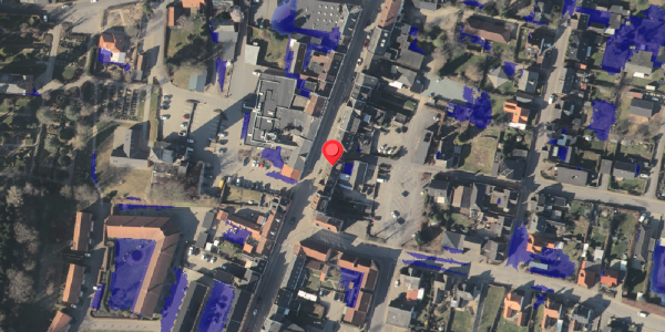 Ekstrem regn på Bredgade 57, 5560 Aarup