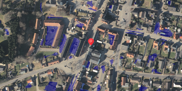 Ekstrem regn på Bredgade 71, 5560 Aarup