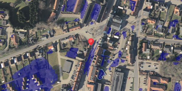 Ekstrem regn på Bredgade 72, 5560 Aarup