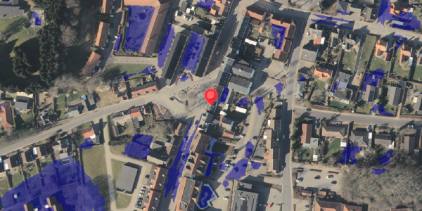 Ekstrem regn på Bredgade 79, 5560 Aarup