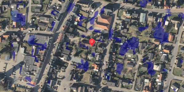 Ekstrem regn på Fredensgade 4B, 5560 Aarup
