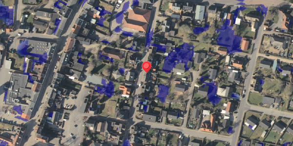 Ekstrem regn på Fredensgade 9, 5560 Aarup