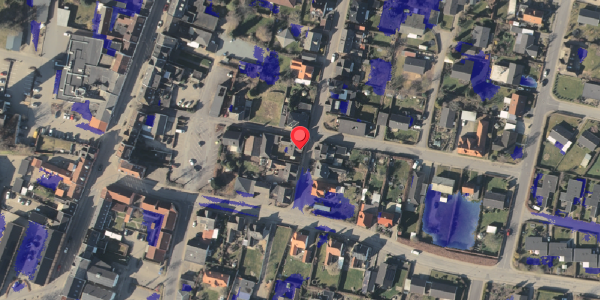 Ekstrem regn på Fredensgade 14, 5560 Aarup