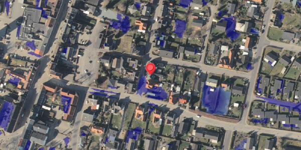 Ekstrem regn på Fredensgade 23, 5560 Aarup