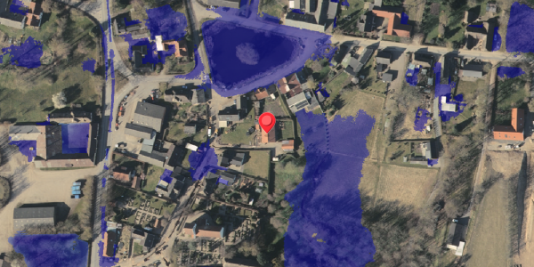 Ekstrem regn på Kirkevej 3, 5560 Aarup