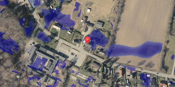 Ekstrem regn på Orte Vejsmark 23, 5560 Aarup