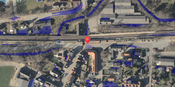 Ekstrem regn på Stationsvej 1, 5560 Aarup