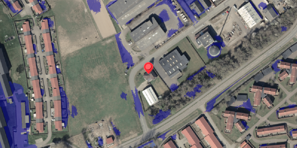 Ekstrem regn på Industrivej 2, . , 6440 Augustenborg