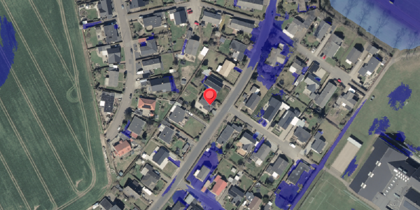 Ekstrem regn på Vestergade 21, 6440 Augustenborg