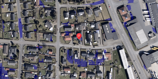 Ekstrem regn på Dammen 14, 6330 Padborg