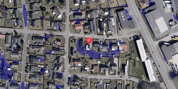 Ekstrem regn på Dammen 15, 6330 Padborg