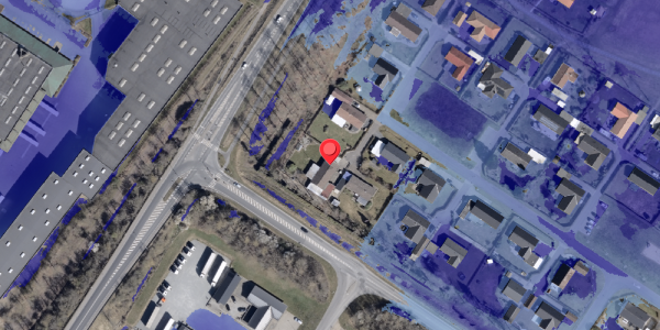 Ekstrem regn på Ellundvej 21, 6330 Padborg