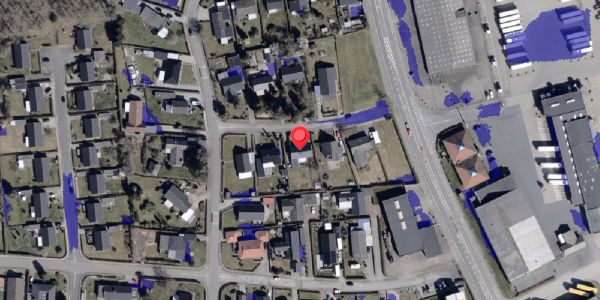 Ekstrem regn på Hegnet 7, 6330 Padborg